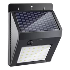 Lampara Led Solar Reflector Exterior Jardin Sensor Luz 