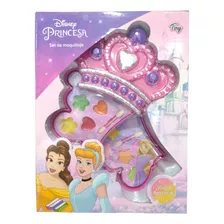 Maquillaje Infantil Princesas Disney Corona 2 Divisiones