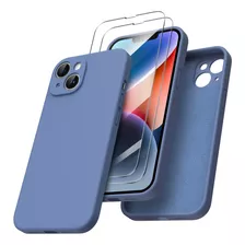 Funda Ornarto Para iPhone 14 C/ Cubre Pant Blue