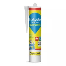 Selante Adesivo Fixtudo Branco Quartzolit 400g