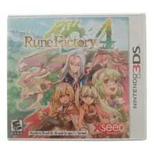 Rune Factory 4 Nintendo 3ds 100% Nuevo, Original Y Sellado