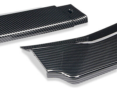 [3pcs] For 13-16 Scion Frs Carbon Fiber Look Front Bumpe Ddq Foto 3