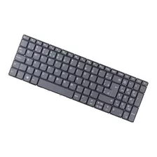 Teclado Notebook Para Lenovo Idea Pad S145-15iwl Br Com Ç Cor Cinza Idioma Português Brasil