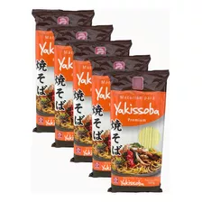 Macarrão Para Yakissoba Premium Alfa 500gr Kit C/5 Unidades