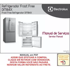 Manual De Serviço Refrigerador Electrolux Frost Free Dm84x