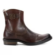 Bota Botin Levis Vaquera Piel Cafe Caballero Cierre L221352