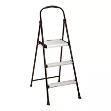 Escalera Multiusos Plegable Liviana Aluminio 3 Pasos Cosco