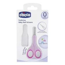 Tesoura Para Unhas De Bebê Chicco Rosa 0m+