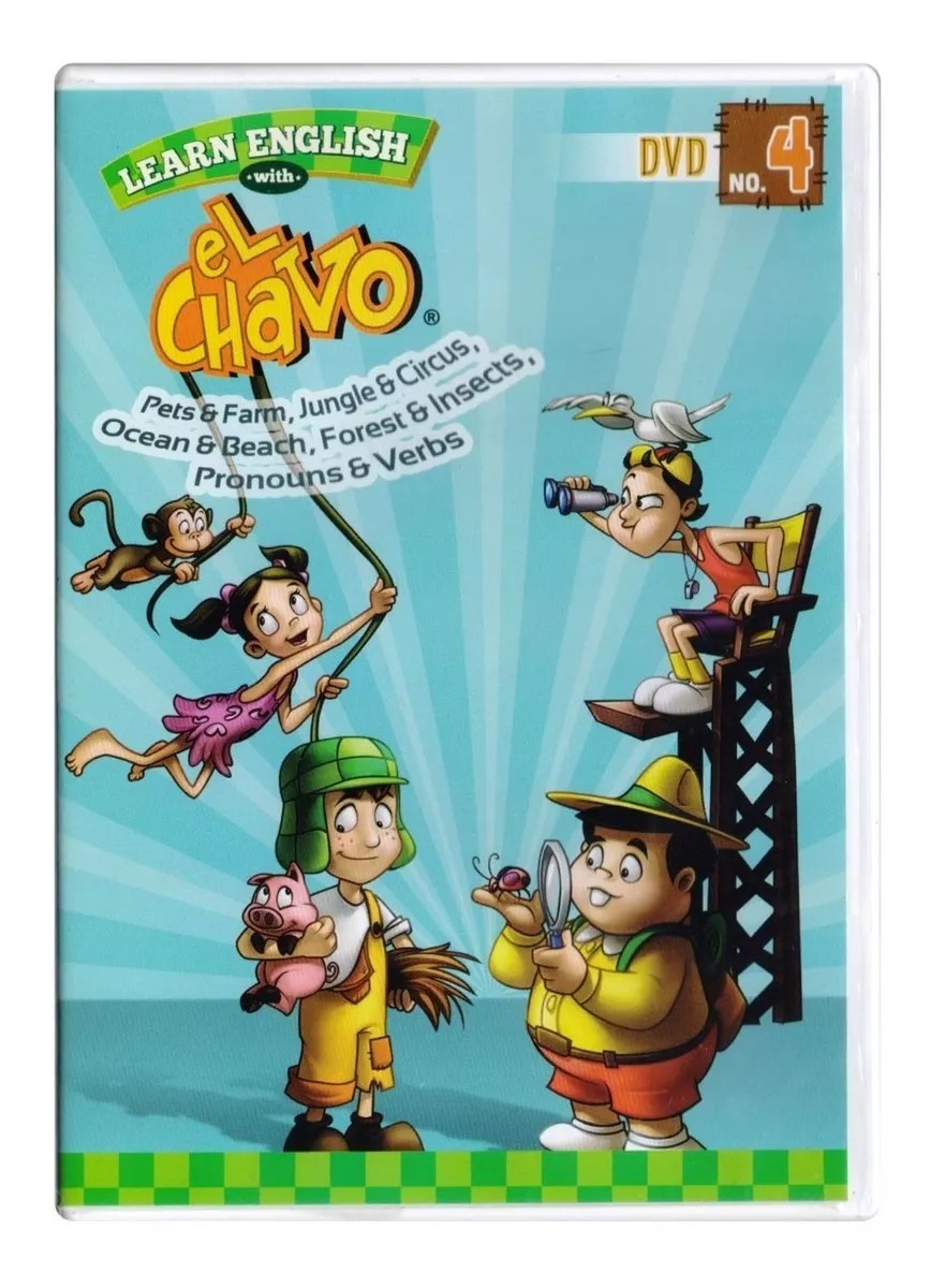 Aprende Ingles Con El Chavo Learn English Vol 4 Dvd