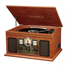 Victrola Tocadisco 6 En 1 Bluetooth Cd Radio Casette 