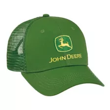 Gorro Jockey John Deere Verde Logo Malla Original Importada