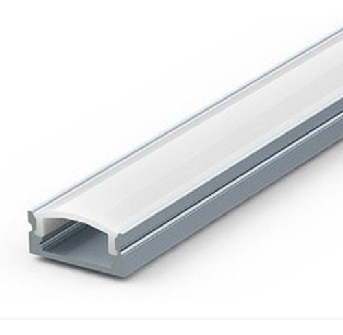 Perfil Lampara  Para Luz Led Superficial De Aluminio. Mueble