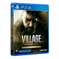 Jogo Resident Evil Village Gold Edition Ps4 Midia Fisica Br