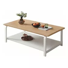 Mesa De Centro Minimalista Y Moderna De Madera Para Sala