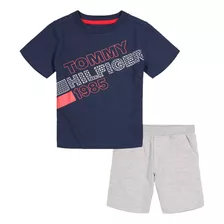 Conjunto Tommy Hilfiger Original Eua Infantil Menino Bebe