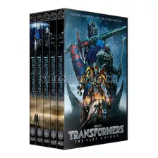 Transformers Saga Completa Dvd Colección Latino 5 Peliculas