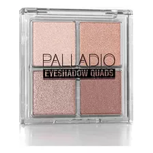 Palladio Eyeshadow Quads, Acabados Mate, Metálicos Y Brillan