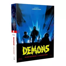 Bluray Demons - 2 Filmes Cards Poster Livreto - Lacrado