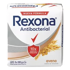 Rexona Jabón Antibacterial X 3 - G A - g a $30