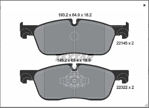 Balatas Delanteras Land Rover Discovery Sport 2015-2019 Text Foto 2