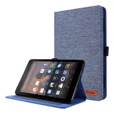 Para Amazon Fire Hd 8 (2020) Fabric +funda Protectora De Tpu