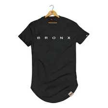 Camiseta Camisa Longline Pintee New Bronx Barra Longa Top