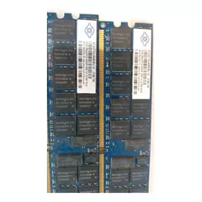 Memória Ram 2gb 1 Nanya Nt2gt72u4nd0bv-3c