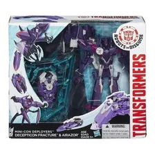 Boneco Transformers Mini-con Decepticon Fracture E Airazor