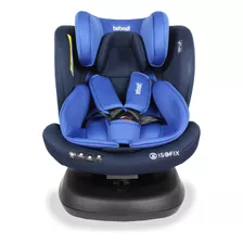 Silla De Carro Para Bebe Supra Con Sistema Isofix Gira 360 Color Azul Supra Isofix