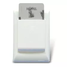 Llave Interruptor Seguridad Tarjeta Cambre Icard 9600 Color Blanco Corriente Nominal 10 A Voltaje Nominal 220v