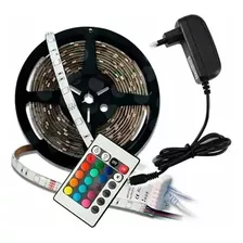 Cinta Tira Luces Led Rgb 5 M 2835 Con Control (002)