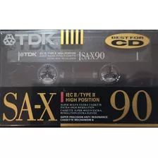 Fita Cassete Tdk - Relíquia - Sa-x 90