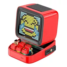 Parlante Bluetooth Divoom Retro Pixel Art (rojo)