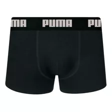 Cueca Boxer Puma Algodão Preto 