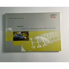 Manual De Instruções Do Audi A3 Ano 2000 - Novíssimo