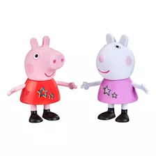 Peppa Pig Y Suzy Set X 2 Figuras 13 Cm Original Teletiendauy