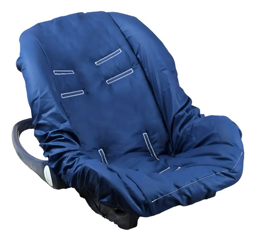 Capa Bebê Conforto Universal Laura Baby 100% Algodão Azul Marinho
