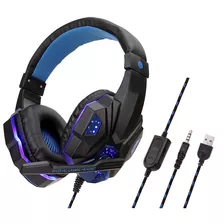 Auricular Gamer Para Pc Ps4 Ps5 Xbox One Switch Con Luz Led