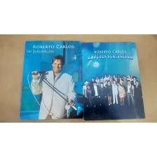 Dvds Roberto Carlos Rm Jerusalém E Emoções Sertanejas