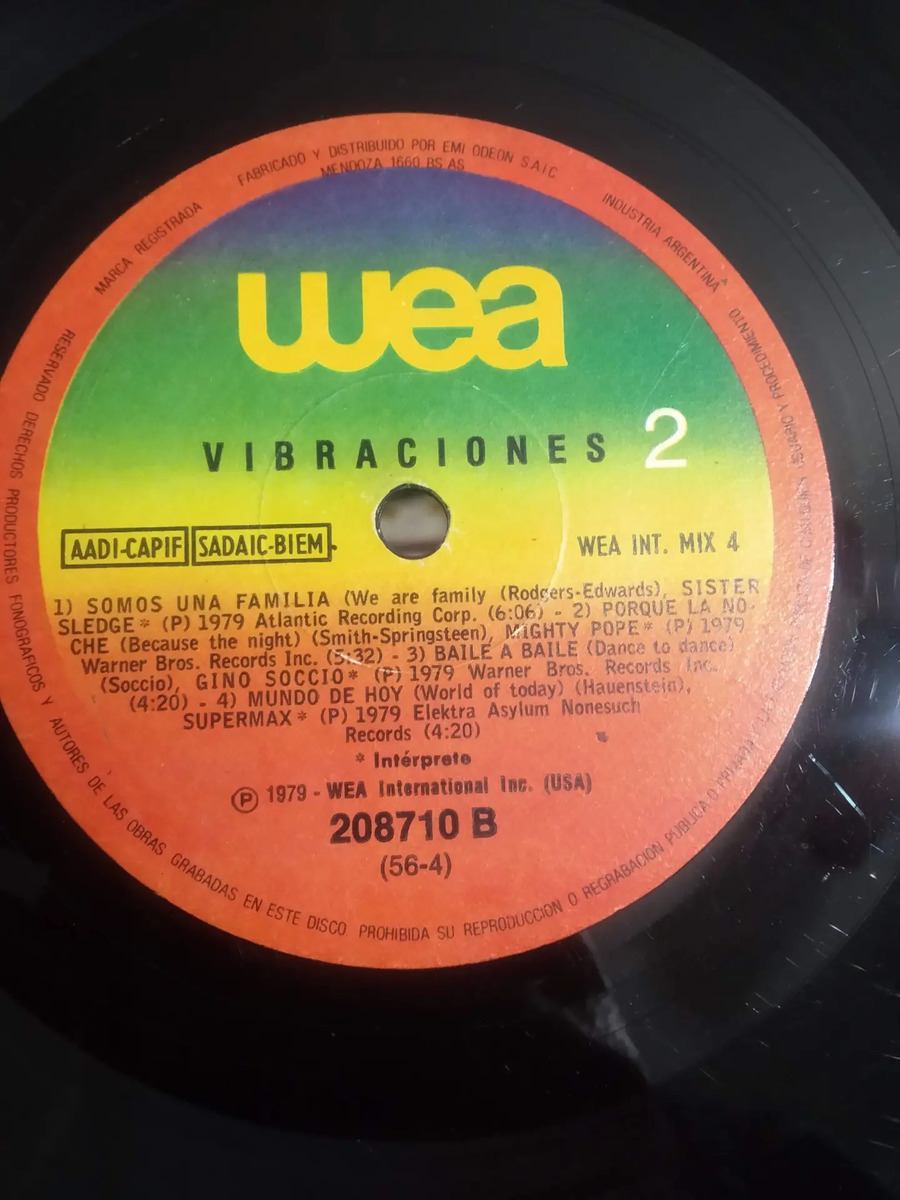 Varios Artistas - Vibraciones - vinilo 1979