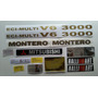 Mitsubishi Montero Hard Top 2400 Emblemas Y Calcomanas Mitsubishi MONTERO 4X4 CLOSED