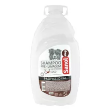 Shampoo Sanol Dog 5l Coco Pré Lavagem Banho E Tosa Pet Shop 