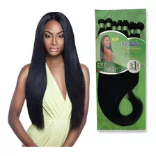 Cabelo Orgânico Ser Mulher Modelo Daiane 70 Cm Liso Natural Cor 1 Preto Intenso