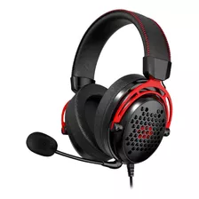 Headset Gamer Redragon Diomedes Preto - H388