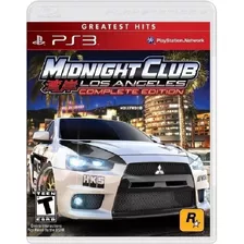 Midnight Club Los Angeles - Mídia Física Ps3