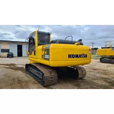 Máquina Linha Obra Escavadeira Komatsu Pc200 2009 Revisada