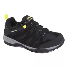 Zapatilla Outdoor Hombre Wisdom W9-350 Negro