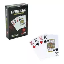 Jogo Baralho 54 Cartas Red Star Papel Plastificado Na Caixa