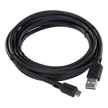 Cabo Micro Usb 3 Metros Para Controles Xbox One E Pc - Pcyes