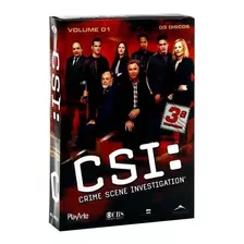 Dvd Box Série Csi Terceira Temporada Volume 1